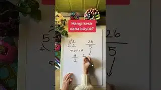 Hangi Kesir Daha Büyük❓ Bil Bakalım! 💥 #shorts