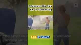 Car Engine Overheating? 3 Critical Reasons Why! #Shorts #CarIssues #Overheating #DIYMechanic
