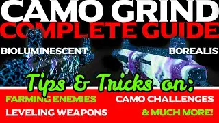 Camo Grind Guide (FAST) - MWZ Borealis & BioLuminescent Complete & Easy! Modern Warfare III Zombies