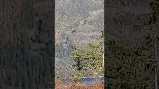 Плато Путорана,  гора Фестивальная, вид на водопады
