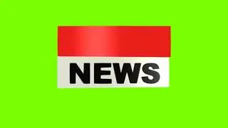 news logo green screen free