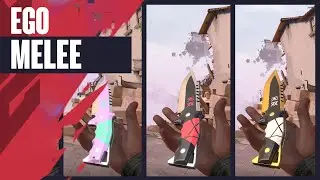 Ego Knife Skin Showcase (Ego Melee) [4K] - Valorant Ego Skins