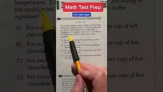 Math SAT practice: solution for question 8