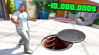 ФРАНКЛИН ПОСТРОИЛ СЕКРЕТНЫЙ БУНКЕР!! Что внутри? - GTA 5 (Моды ГТА 5)