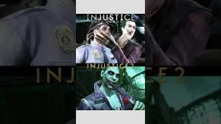 Injustice 1 vs Injustice 2 - Joker Intros Compared