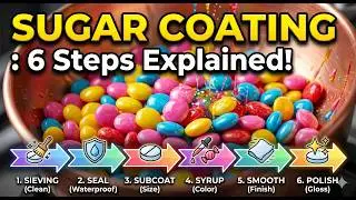 Sugar coating of tablets