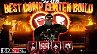 THE META INSIDE CENTER BUILD IN NBA 2K25! BEST COMP CENTER BUILD 2K25!