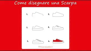 Come Disegnare una Scarpa | Tutorial 👟