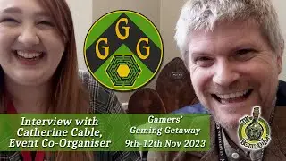 Interview with Catherine Cable, co-organiser of Gamers Gaming Getaway