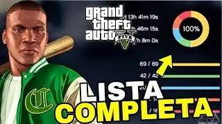 HOW TO GET 100% IN GTA 5 - COMPLETE LIST