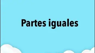 Partes iguales. Matemáticas. Tercer grado. Pág. 75