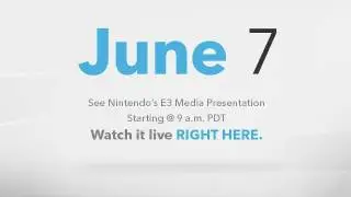 Live Stream for Nintendo's E3 Press Conference, Nintendo 3DS Developer Conference on May 17th