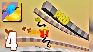 DRAW CLIMBER - Gameplay Walkthrough - PART 4 - Levels 30-40 (iOS Android)