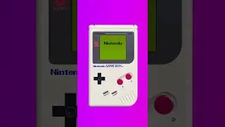 Original Nintendo Game Boy from 1989 with @splinetool #3d #3danimation #80s #design