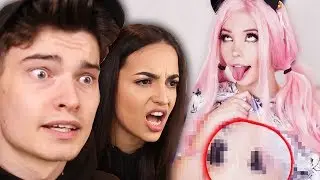 Belle Delphine EYE TRACKER Challenge (Ft. My Girlfriend)