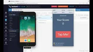 TapMe - a sample multi-user game for iOS (with real-time database)