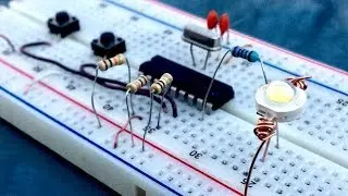 Control LED Brightness from Push Buttons Pic16F628A Project pwm