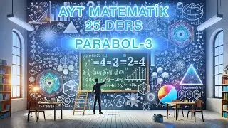 AYT MATEMATİK 25.DERS PARABOL-3 KONU ANLATIMI VE SORU ÇÖZÜM #ayt #ösym #youtube #anasayfadayız #yks