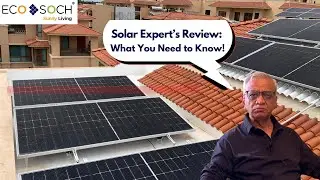 See Why a Solar Expert Chose EcoSoch for His Home Solar Installation—In-Depth Review
