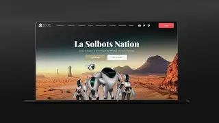 Solbots Nation - Webdesign