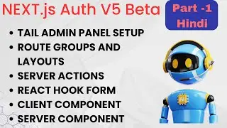 Next.js 14 Auth V5@beta in Depth | Client and Server Components | Server Actions - Part 1 #nextjs14