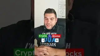 CRYPTO VS STOCKS #shorts #cryptomatics #crypto
