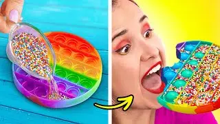 TOLLE TRICKS, UM ÜBERALL ZU SNACKEN || Coole Snack-Schmuggeln-Tricks & lustige Szenen auf 123 GO!