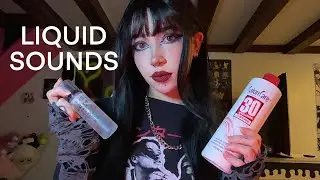 Liquid Sounds ASMR | Whispering, Rambling, Tapping, Scratching