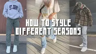 HOW TO STYLE DIFFERENT SEASONS! (2021) | Outfit Ideas