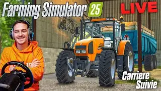 JE SUIS DE RETOUR SUR LA CARRIERE SUIVIE ! FS25