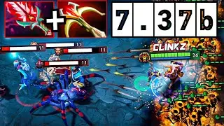 Insane Burst Damage Clinkz 38Kills Bloodthorn + Daedalus Builds Instant Delete Dota 2