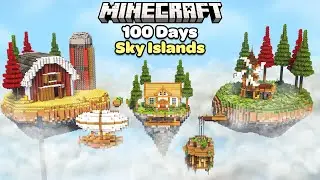 Minecraft: 100 Days in a Floating Island World