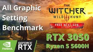 The Witcher 3: Wild Hunt Next-Gen Update All Graphic Testing