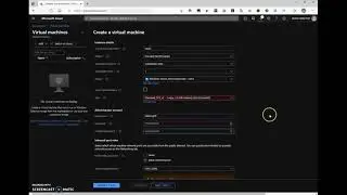 Create Virtual Network in Azure Portal