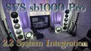 SVS sb1000 Subwoofers - 2.2 System Integration