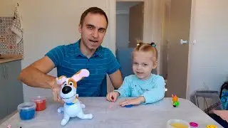 Играем в кинетический песок
