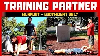 I WON'T LET HIM STOP! Training Partner Workout in the Park. Top Partner Exercises For Calisthenics