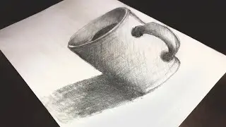 How to draw a still life drawing easy step by step tutorial by pencil with shading techniques