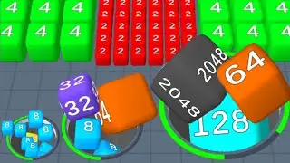 2048 Hole: Drop The Cube | 2048 Black Hole 🕳 NumberBlack's Games (Max Level) 2048 Hole Attack