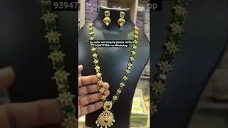 One gram gold jewellery with price details