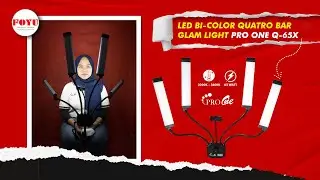 LED Bi-Color Quatro Bar Glam Light Q-65X