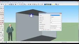 Kerkythea - 02 Creare e gestire le luci per l'esportazione da SKetchUp
