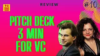 {Review Pitch Deck} 3 min for VC via Zoom #10 | iLIFTTV