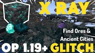UPDATED 1.19+ Bedrock X-Ray Glitch | 1.19+ Minecraft Tutorial
