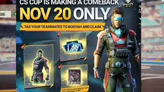 FREE FIRE REDEEM CODE FOR TODAY NOVEMBER 20 | FF REWARDS REDEEM CODE | FF REDEEM CODE TODAY