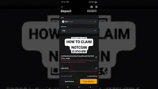 withdrawing my Notcoin from my telegram to binance or bybit