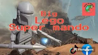Lego mandalorian 3D printed