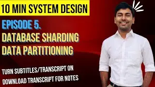 Database Sharding: Data Partitioning | 10 Min System Design #database #sharding #systemdesign