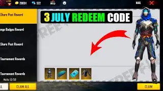 3 july redeem code | ffpl match day 3 redeem code | pro league dream team redeem code match 03