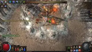 Path of Exile - Settlers - Admiral Valerius fight - Trickster Explosive trap